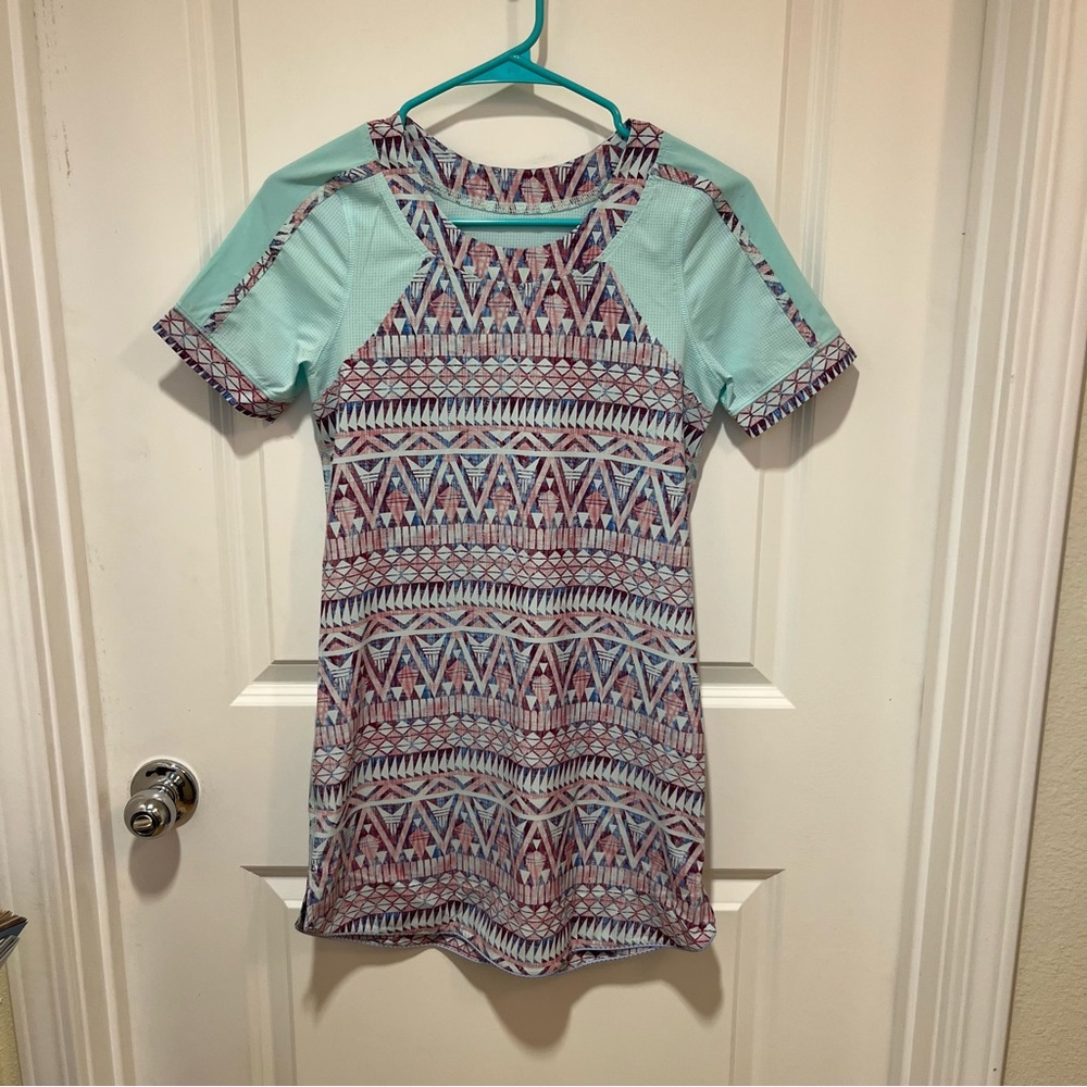 Ivivva Fresh Spirit Aquamarine Speed Ahead Dress